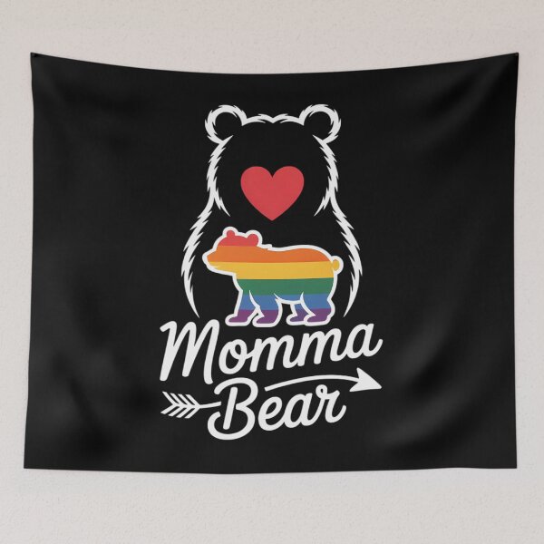Item preview, LGBT Mama Momma Bear Gay Pride Proud Mom Mother's Day designed and sold by Formatage.
