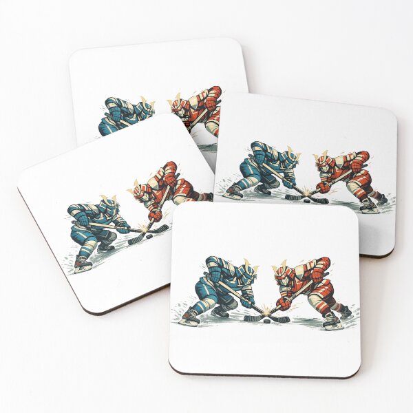 Item preview, Samurai Hockey Faceoff designed and sold by Ora-kuro.