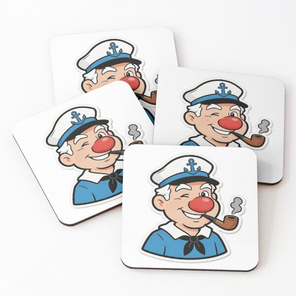 Item preview, Vintage Sailor Mascot Cartoon Smoking Pipe designed and sold by Dospart.