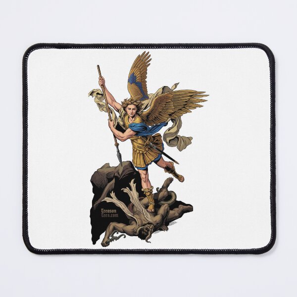 Item preview, St. Michael Vanquishing Satan by Raphael  designed and sold by CamelotDaily.