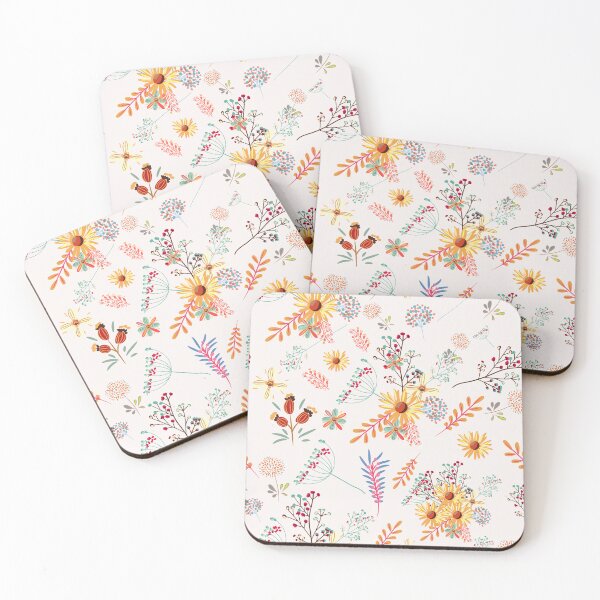 Item preview, Minimal Floral Phone Case – Cute Wildflower Botanical Pattern Soft Pastel Aesthetic Design designed and sold by FestivityFinds.