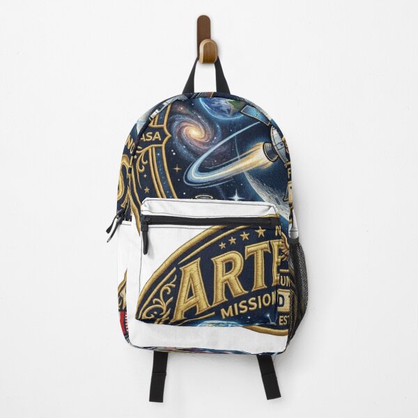 Item preview, NASA Artemis II Mission Crewed Lunar Flyby Vintage Patch Design designed and sold by RedVista.