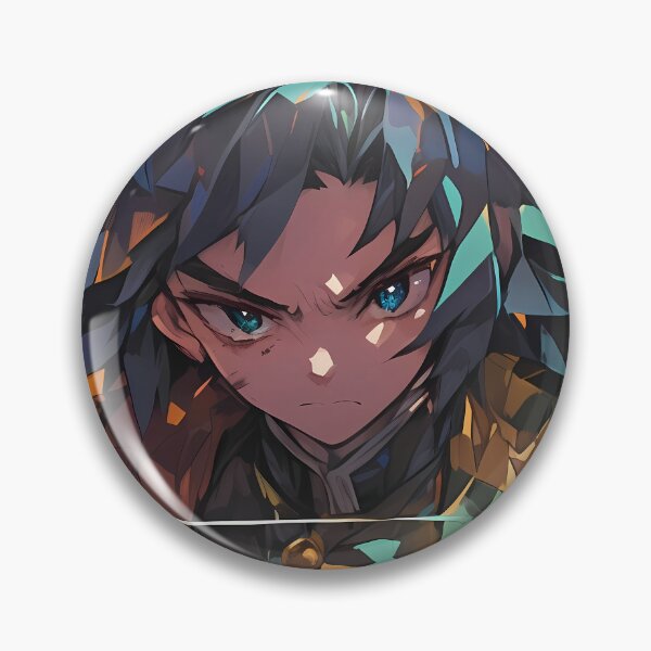 Item preview, Giyu Tomioka Demon Slayer Anime Intense Battle Warrior Energy Epic designed and sold by Tokyonomad.