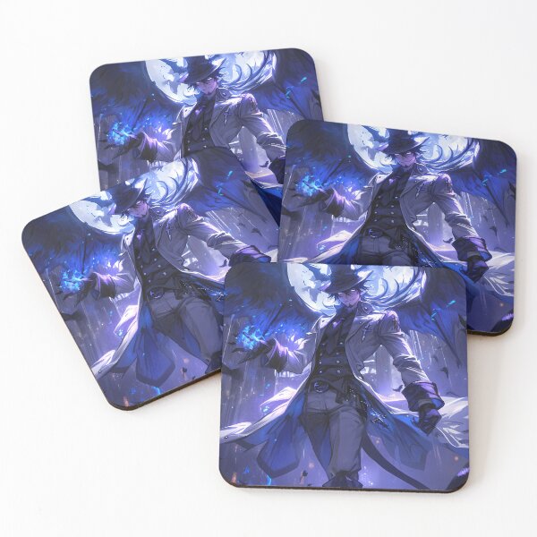Item preview, Mephisto Pheles Blue Exorcist Anime Dark Magic Moon Gothic Power designed and sold by Tokyonomad.