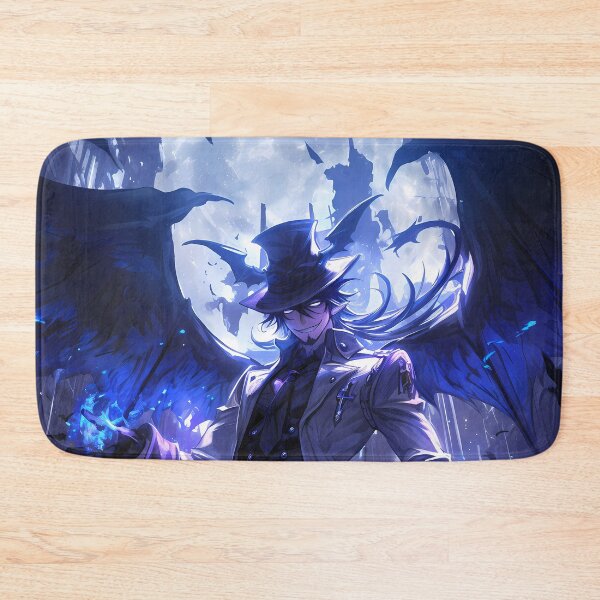 Item preview, Mephisto Pheles Blue Exorcist Anime Dark Magic Moon Gothic Power designed and sold by Tokyonomad.