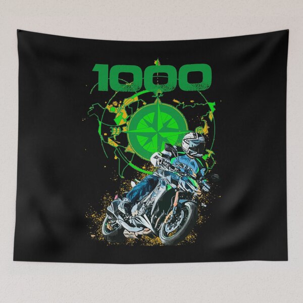Item preview, 1000 Compass Racing Street Bike Art designed and sold by FroggyBaBoy.