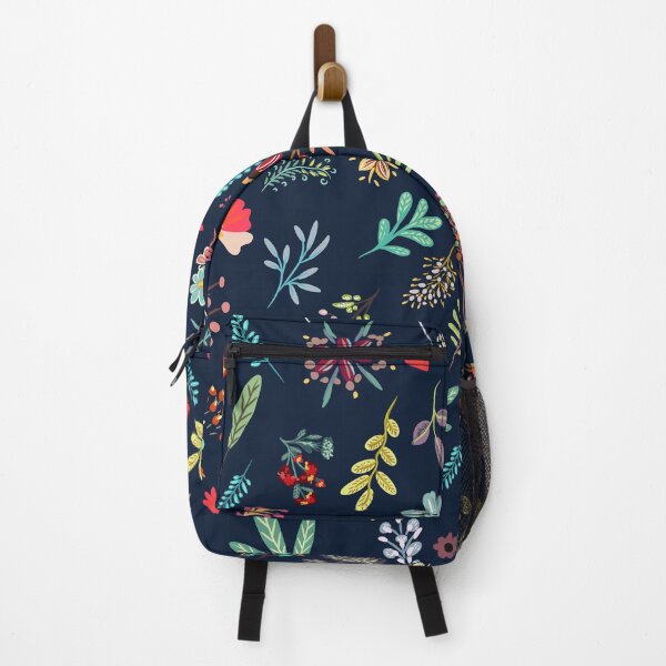 Item preview, Dark Floral Phone Case – Cute Colorful Botanical Pattern Navy Aesthetic Wildflower Design designed and sold by FestivityFinds.