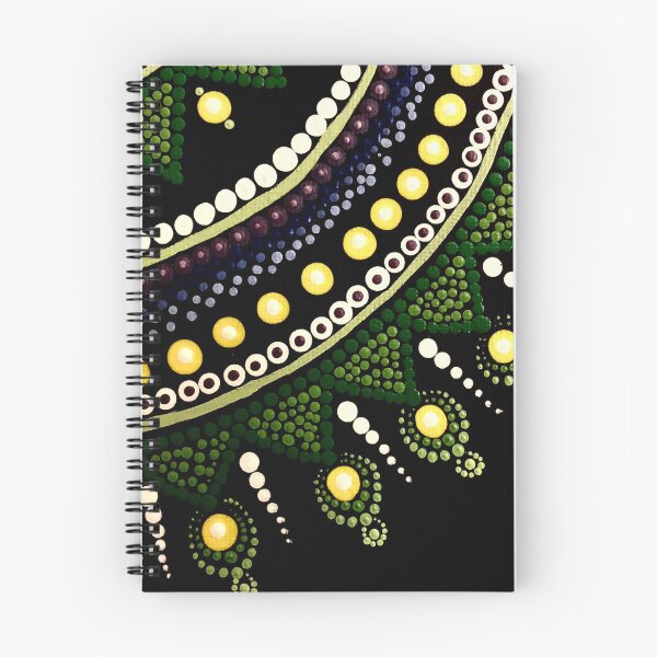 Item preview, Abstract Green Dot Mandala Pattern – Geometric Concentric Art designed and sold by PeridotGypsy.
