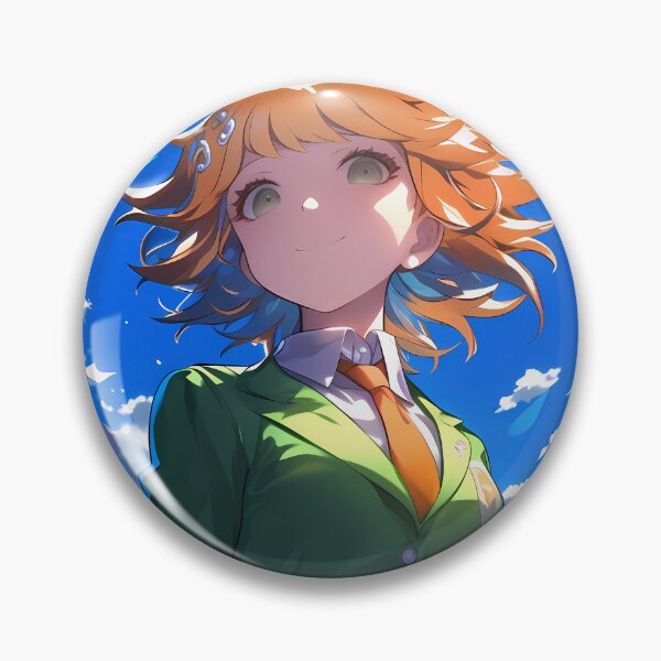 Item preview, Chihiro Fujisaki Danganronpa Anime Girl Gentle Soft Sky Hope Calm designed and sold by Tokyonomad.