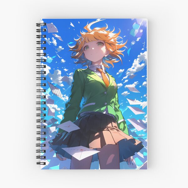 Item preview, Chihiro Fujisaki Danganronpa Anime Girl Gentle Soft Sky Hope Calm designed and sold by Tokyonomad.