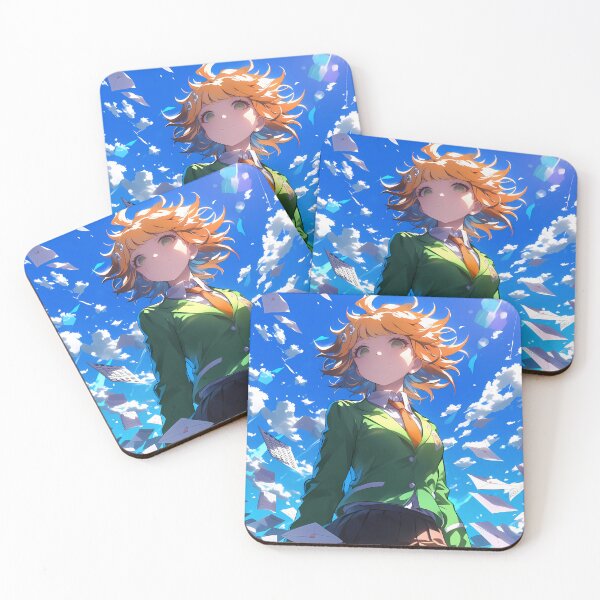 Item preview, Chihiro Fujisaki Danganronpa Anime Girl Gentle Soft Sky Hope Calm designed and sold by Tokyonomad.