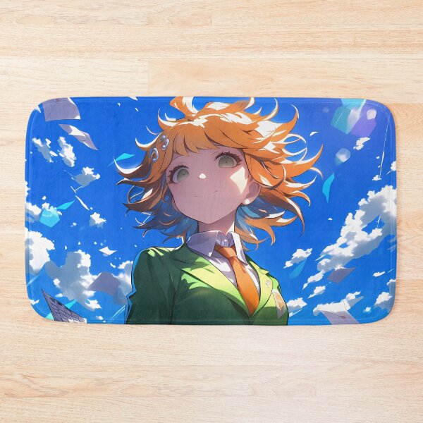 Item preview, Chihiro Fujisaki Danganronpa Anime Girl Gentle Soft Sky Hope Calm designed and sold by Tokyonomad.