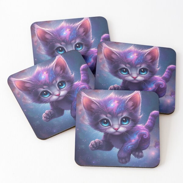 Item preview, Galaxy Kitten – Cute Cosmic Cat Fantasy Aesthetic designed and sold by MARSHORY.