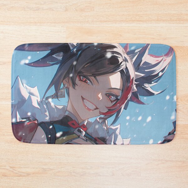 Item preview, Xinyan Genshin Impact Game Rock Snow Stage Energy Punk Heat Anime Girl designed and sold by Tokyonomad.