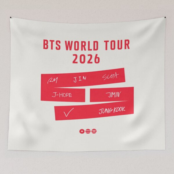 Item preview, BTS Comeback 2026 Full Group Jungkook RM Jimin SUGA ARMY Kpop Classic T-Shirt designed and sold by STAATI.