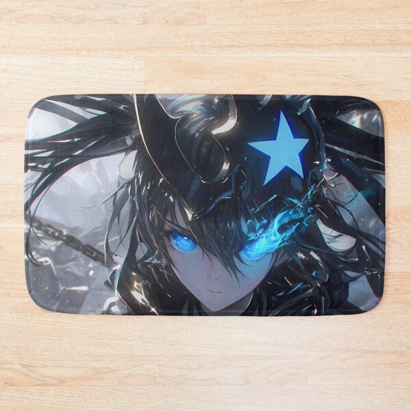 Item preview, Black Rock Shooter Black Rock Shooter Anime Girl Chains Blue Flame Dark Battle designed and sold by Tokyonomad.