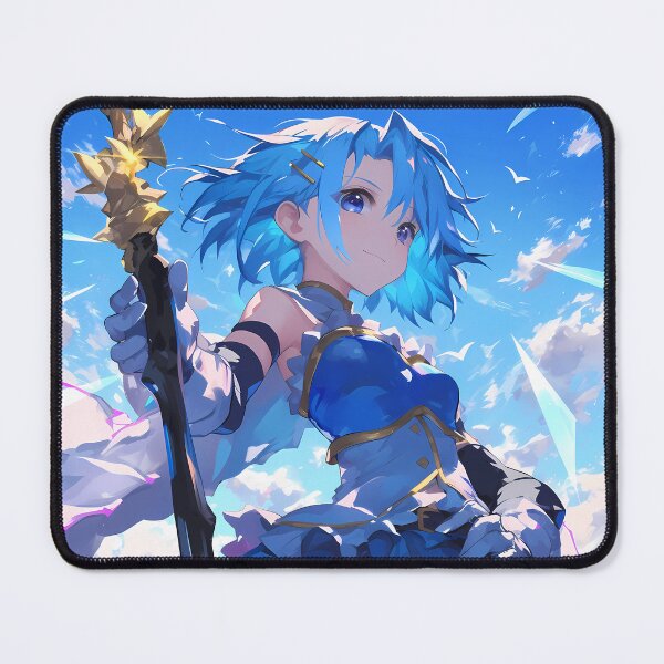 Item preview, Sayaka Miki Magia Record Anime Girl Sky Magic Blue Hope Light Fantasy designed and sold by Tokyonomad.