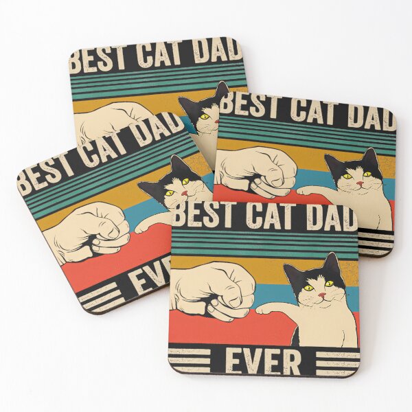 Item preview, Best Cat Dad Ever Vintage designed and sold by RipleMalphite.