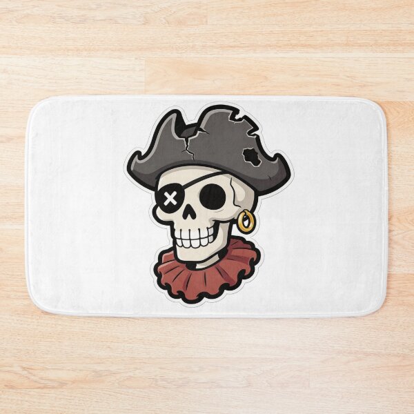 Item preview, Pirate Skull Mascot Cartoon with Eyepatch designed and sold by Dospart.