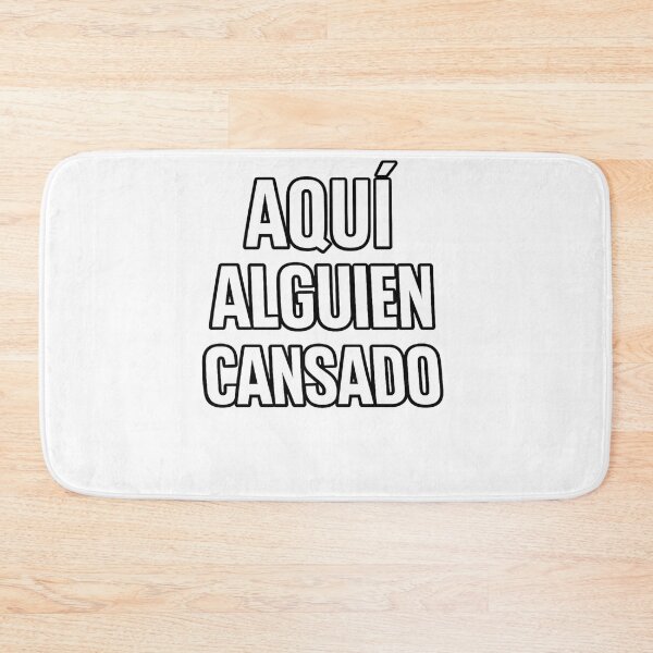 Item preview, Aquí Alguien Cansado – Humor Sarcástico Minimalista designed and sold by MARSHORY.