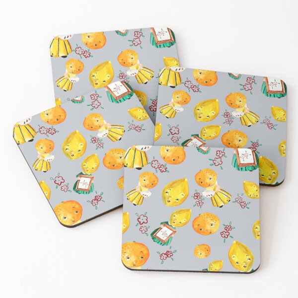 Item preview, Sassy citrus gray designed and sold by The kitschy Citrus.