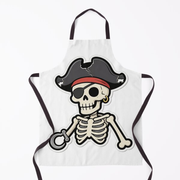 Item preview, Copy of Pirate Skull Mascot Cartoon with Eyepatch designed and sold by Dospart.