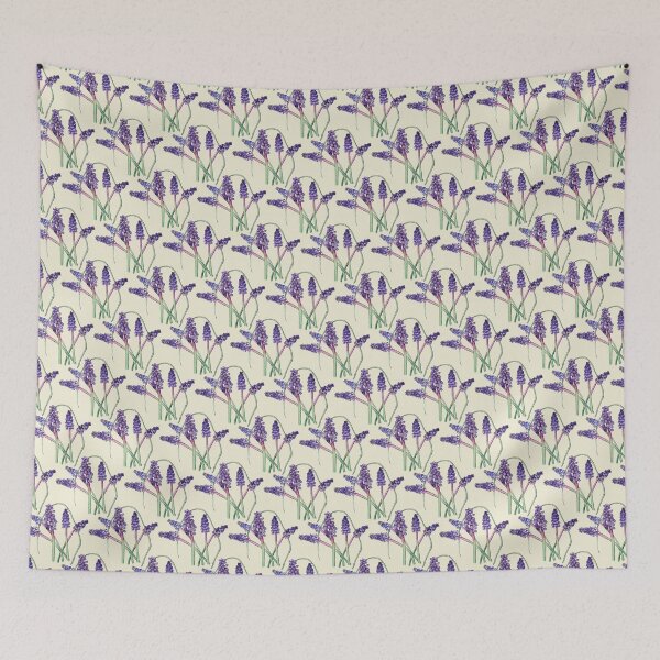 Item preview, Bunch of grape hyacinth pattern #5 designed and sold by DogwoodDesign.
