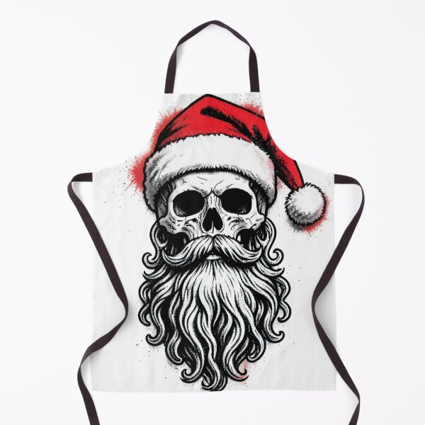 Item preview, Stencil Santa Skull Street Art Design designed and sold by Bloomkept.