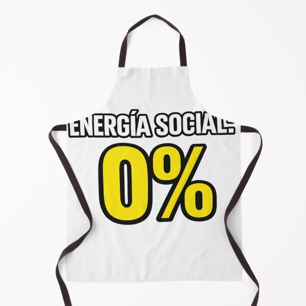 Item preview, Energía Social 0% – Funny Introvert Spanish Quote Minimalist designed and sold by MARSHORY.