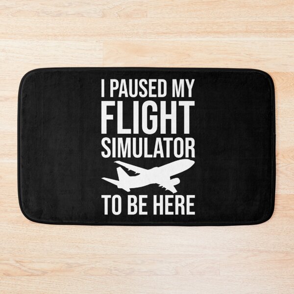 Item preview, I Paused My Flight Simulator Funny Pilot Shirt designed and sold by Emberglowo.