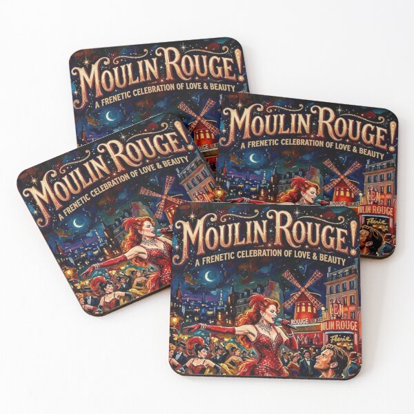 Item preview, Truth, Beauty, Freedom, Love: Moulin Rouge! Oil Art designed and sold by Art's Diner.
