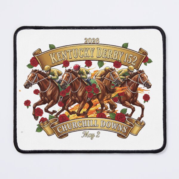 Item preview, 2026 Kentucky Derby 152 Horse Racing Design designed and sold by Ginny Luttrell.
