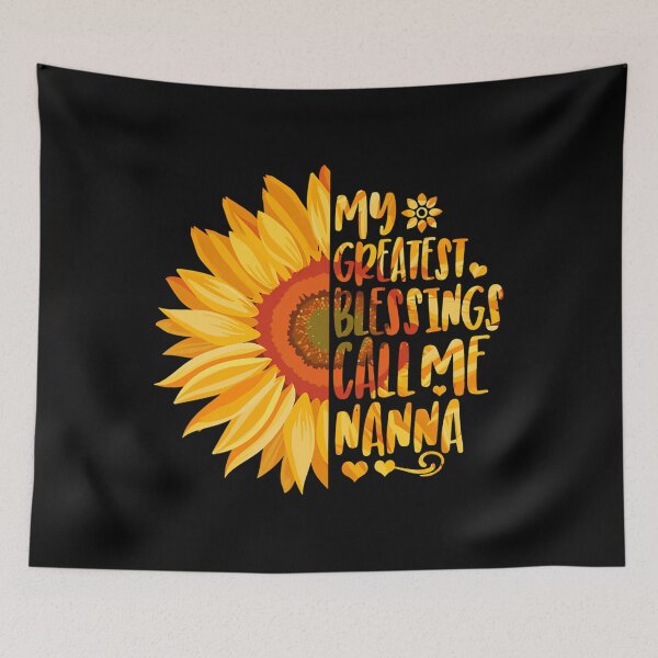 Item preview, My Greatest Blessings Call Me Nanna - Gift For Grandma designed and sold by FlankinMew.