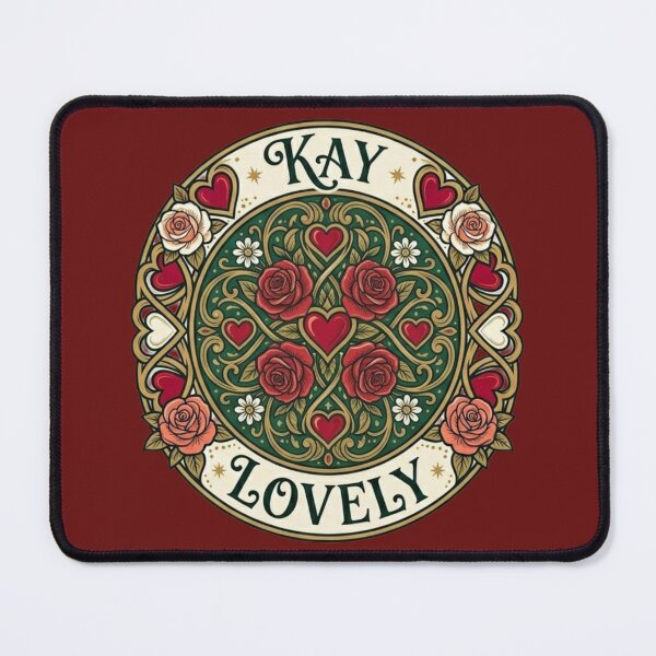 Item preview, Kay Lovely - Traditional Rose & Heart Tattoo Design designed and sold by RedVista.