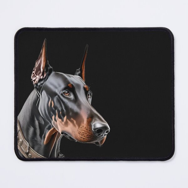 Item preview, Side portrait of black and tan Doberman designed and sold by ChernivtsiSkoda.