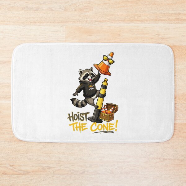 Item preview, Hoist The Cone Raccoon designed and sold by marnisa.