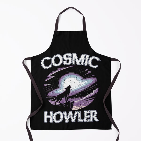 Item preview, Cosmic Howler Wolf Galaxy Space Howling Moon designed and sold by Jt41.