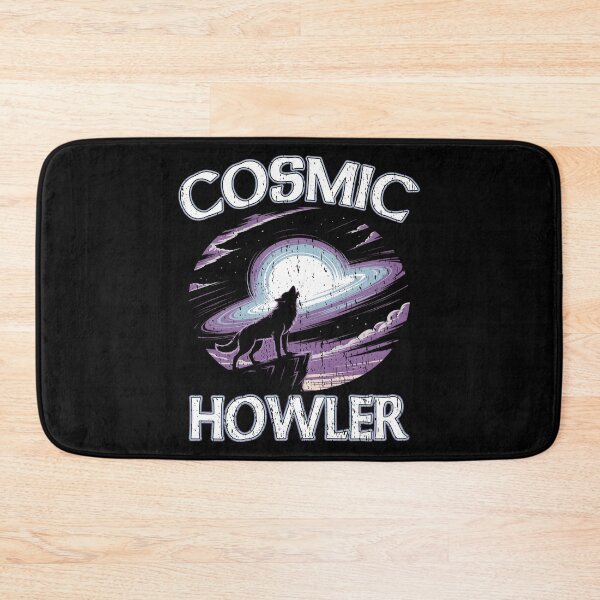 Item preview, Cosmic Howler Wolf Galaxy Space Howling Moon designed and sold by Jt41.