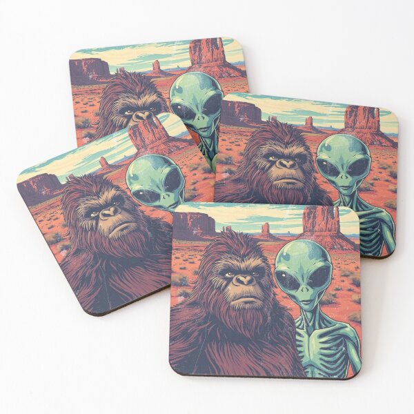 Item preview, Bigfoot & Alien Travel - Moab designed and sold by 3D SONS SUPPLY.