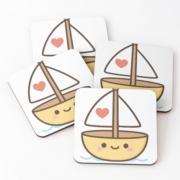 Item preview, Cute Sailboat Smile designed and sold by Velvet-motive.