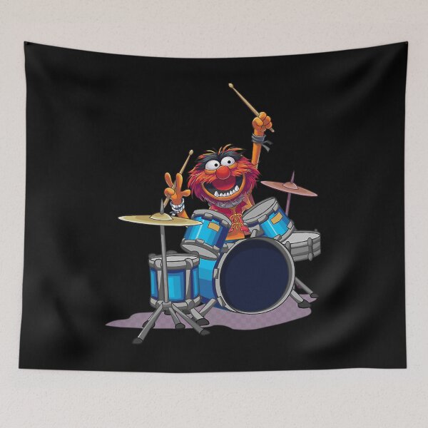 Item preview, Animal Drummerr The Muppetss Show  designed and sold by TeddyPaintsArt.