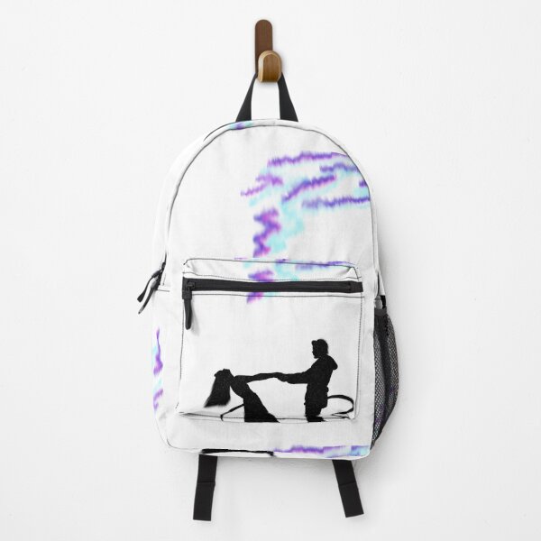 Item preview, Cute Dark couple Moon Love – Galaxy Silhouette Couple Art designed and sold by kerissfantasyart .