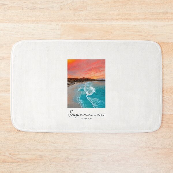 Item preview, Esperance Beach Sunset Australia - Vintage Souvenir designed and sold by twentytwo ART souvenir designs.