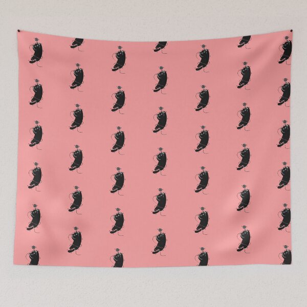 Item preview, Playing with Yarn Black Cat Illustration designed and sold by Manjia-Art.