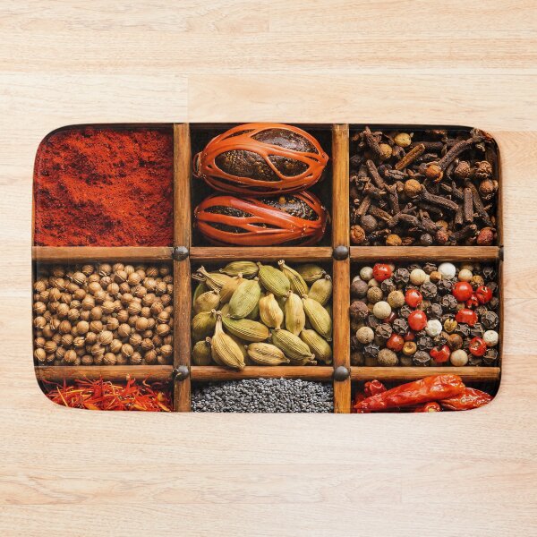 Item preview, Exotic Spice Box Art Print | Colorful Culinary Kitchen Still Life Decor designed and sold by Kaleidoscope Print.
