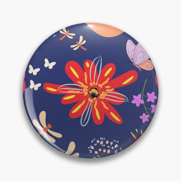 Item preview, Midnight Garden Hardcover Journal | Whimsical Bird & Dragonfly Floral Notebook designed and sold by FestivityFinds.