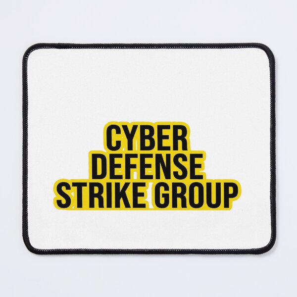 Item preview, Cyber Defense Strike Bold Tech Typography designed and sold by Combat Skies.