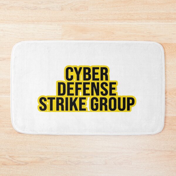 Item preview, Cyber Defense Strike Bold Tech Typography designed and sold by Combat Skies.