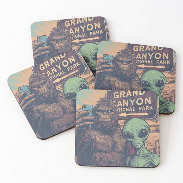 Item preview, Bigfoot y viajes extraterrestres - Parque Nacional del Gran Cañón designed and sold by 3D SONS SUPPLY.