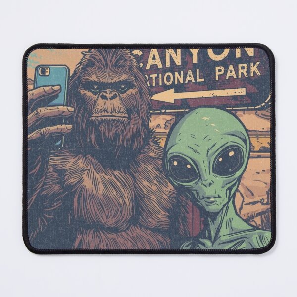 Item preview, Bigfoot & Alien Travel - Grand Canyon National Park designed and sold by 3D SONS SUPPLY.